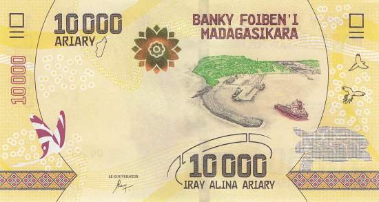 10000 Ariary 2017